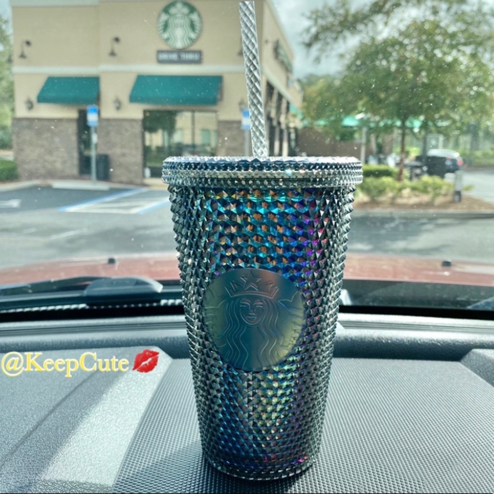 😈 Starbucks Iridescent “Mini Dark Bling” Cup 😈